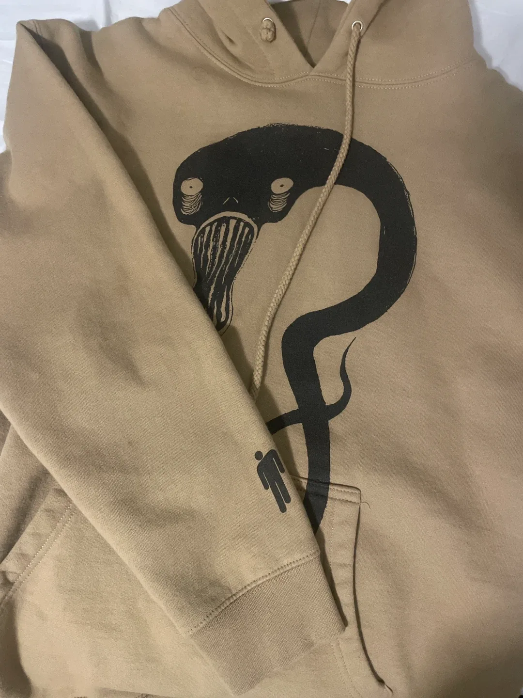 Billie Eilish 'When We All Fall Asleep' Hoodie - M