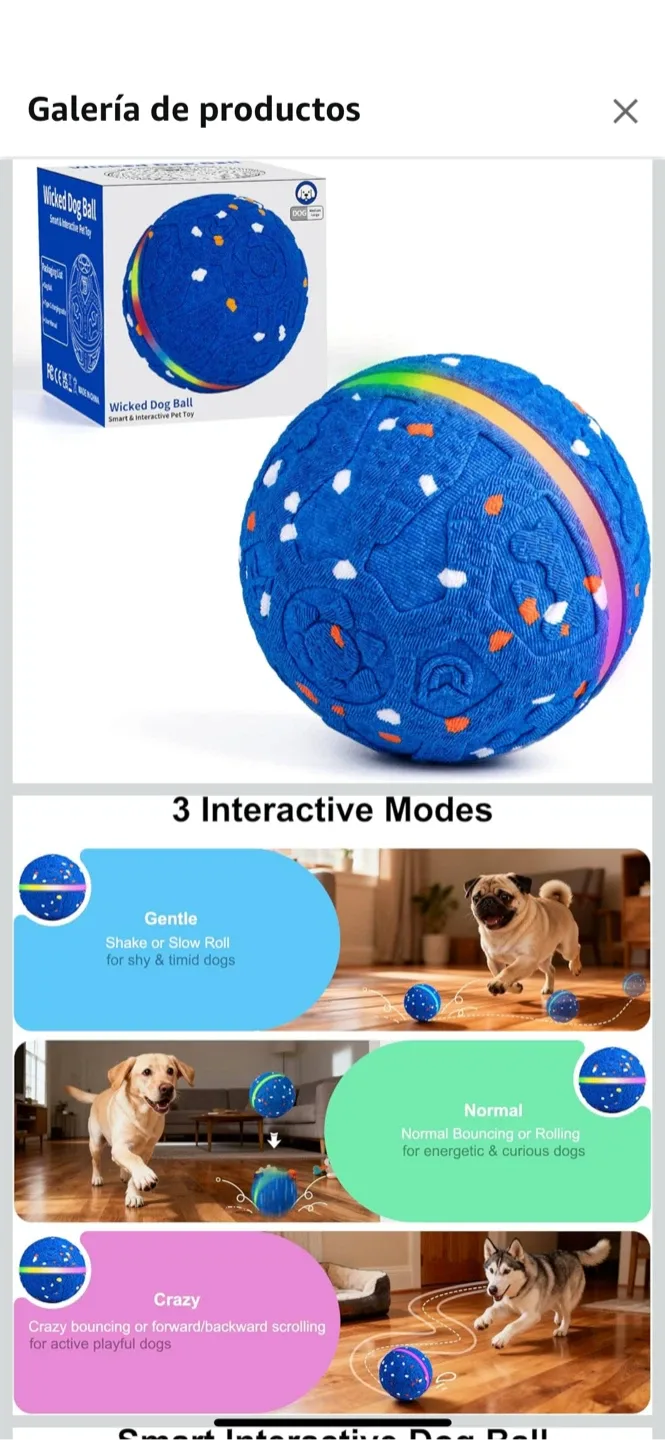 Wicked Dog Ball - Interactive Pet Toy