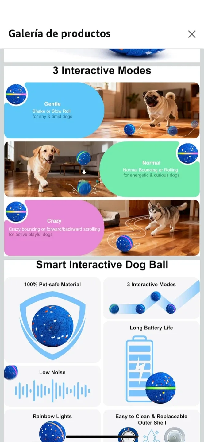 Wicked Dog Ball - Interactive Pet Toy image indicator(2)