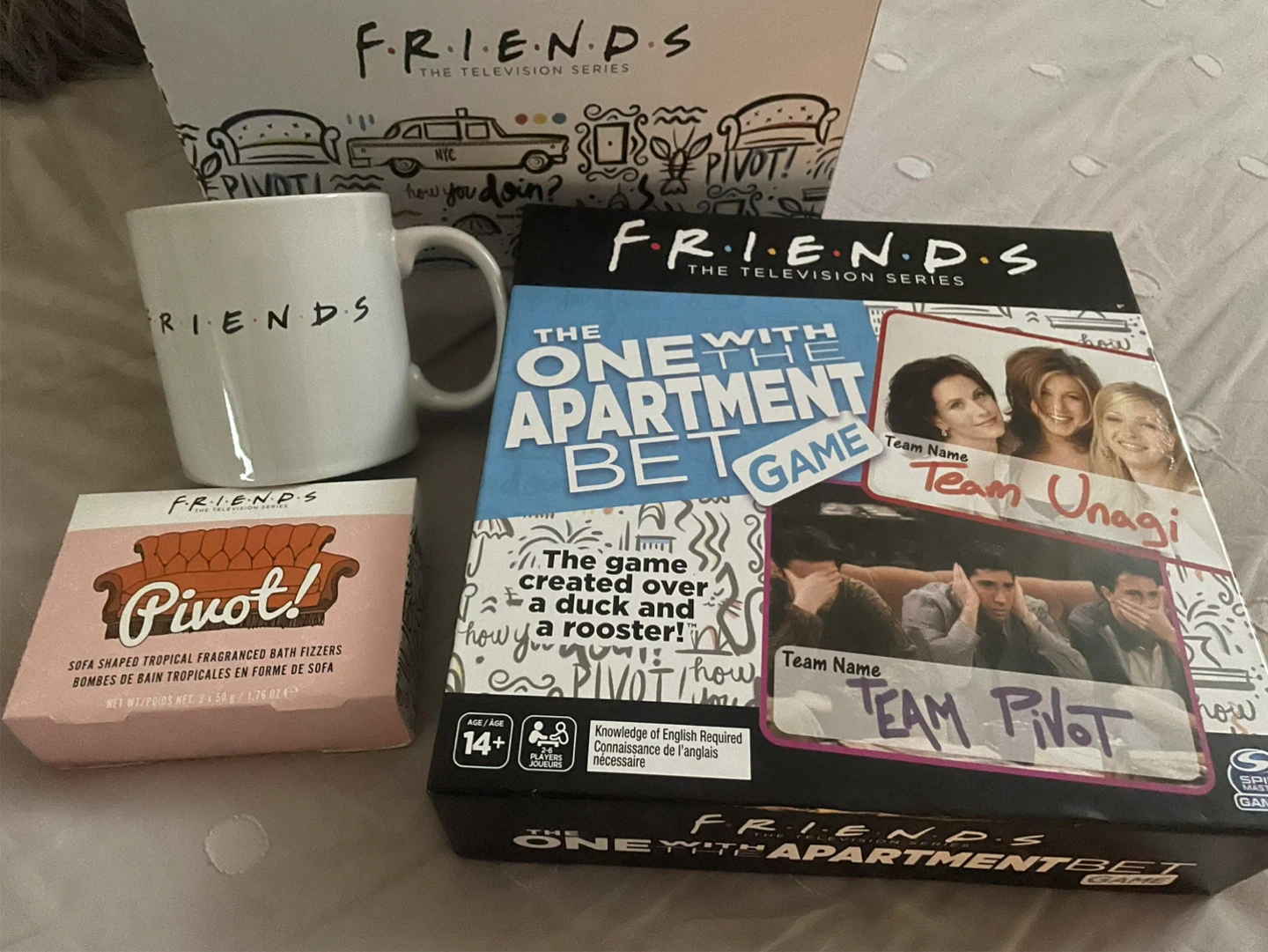 Friends TV Series: The One With The Apartment Bet Game
