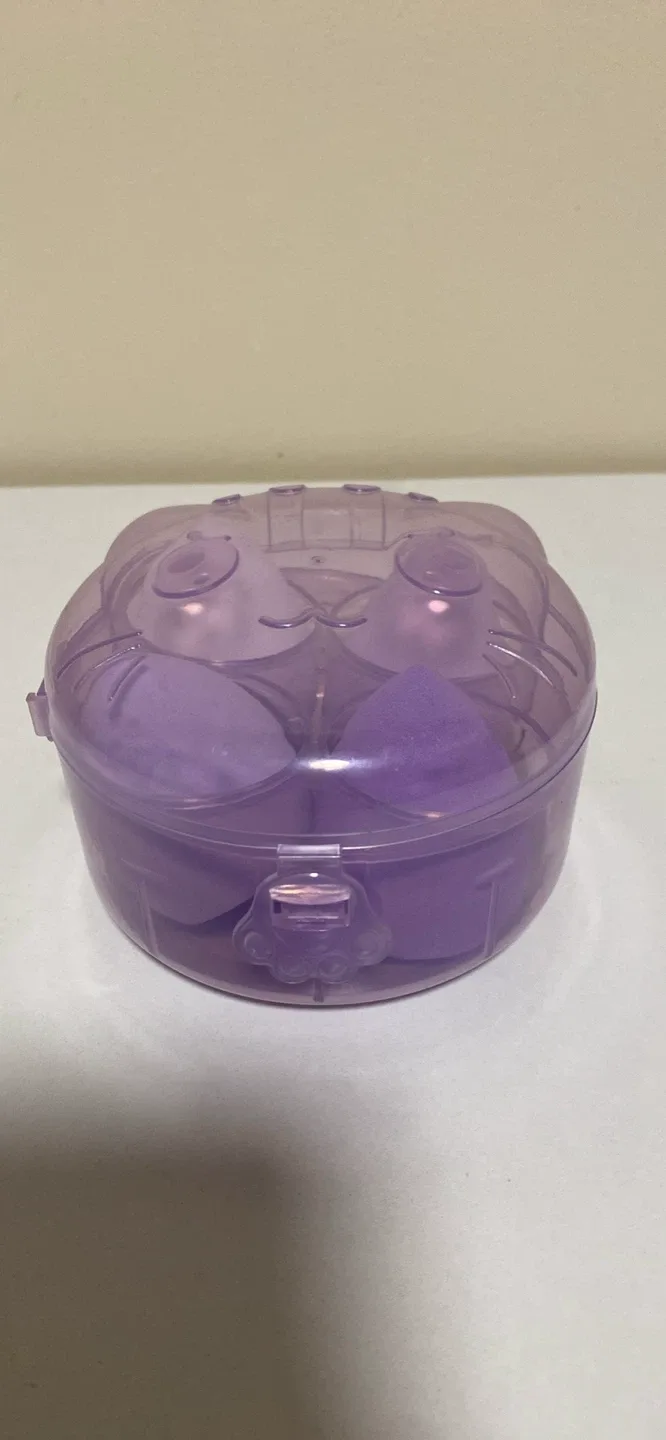 Purple Makeup Sponges (Set of 4) image indicator(3)