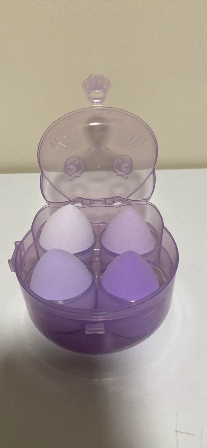 Purple Makeup Sponges (Set of 4) image indicator(2)
