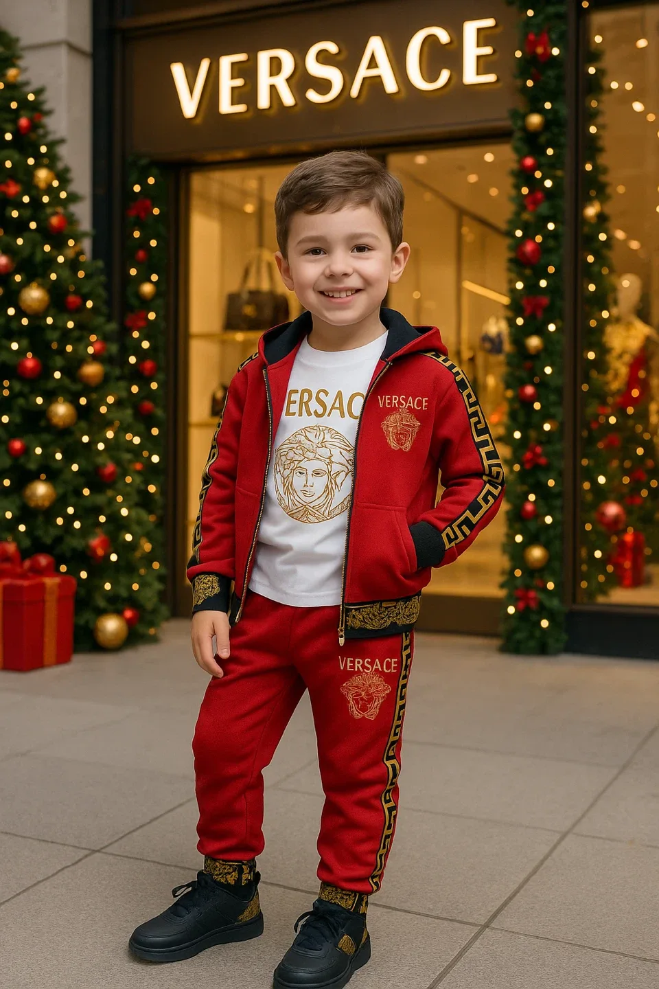 Versace Kids Tracksuit 3 PC image indicator(10)
