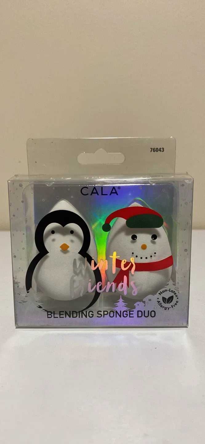 Cala Winter Friends Blending Sponge Duo - New