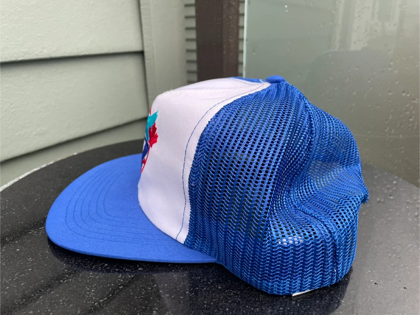 Vintage 80s Toronto Blue Jays  Sports Trucker Hat image indicator(2)