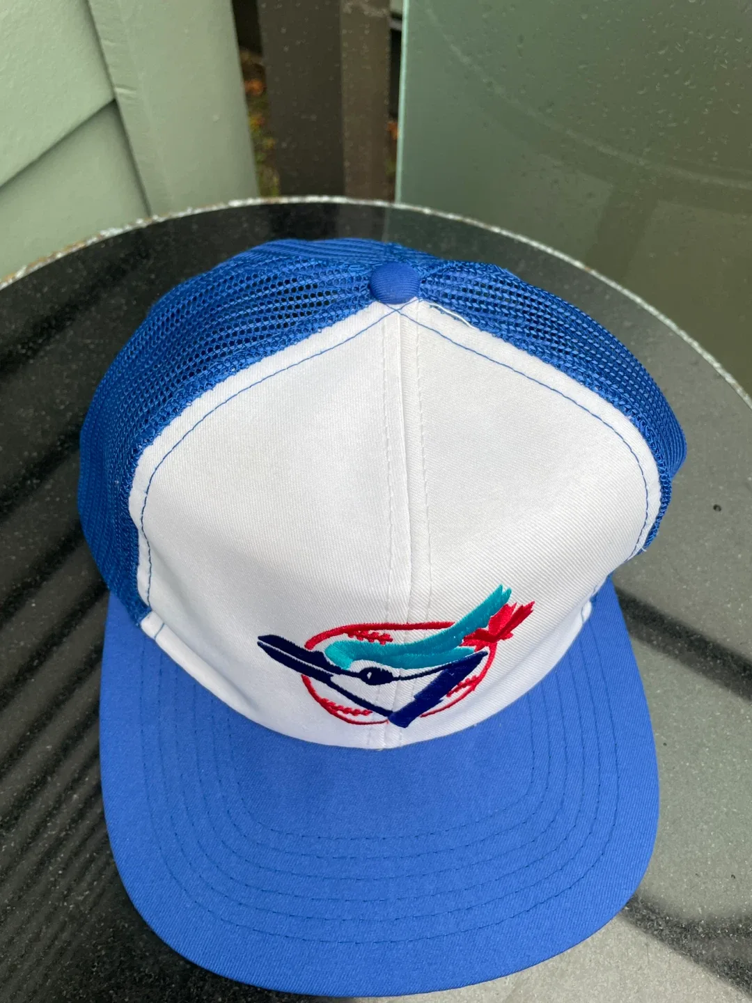Vintage 80s Toronto Blue Jays  Sports Trucker Hat image indicator(6)