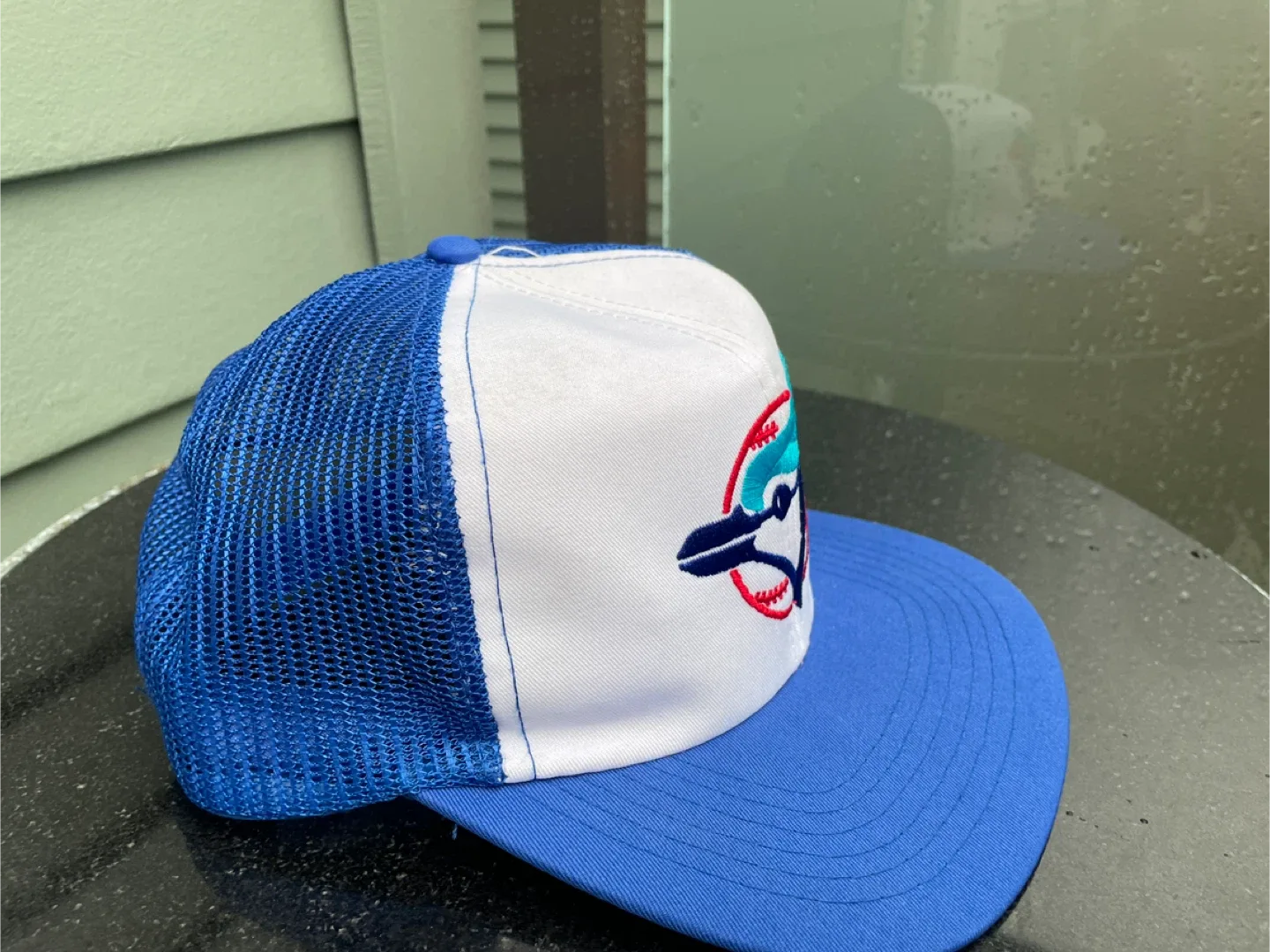 Vintage 80s Toronto Blue Jays  Sports Trucker Hat image indicator(3)
