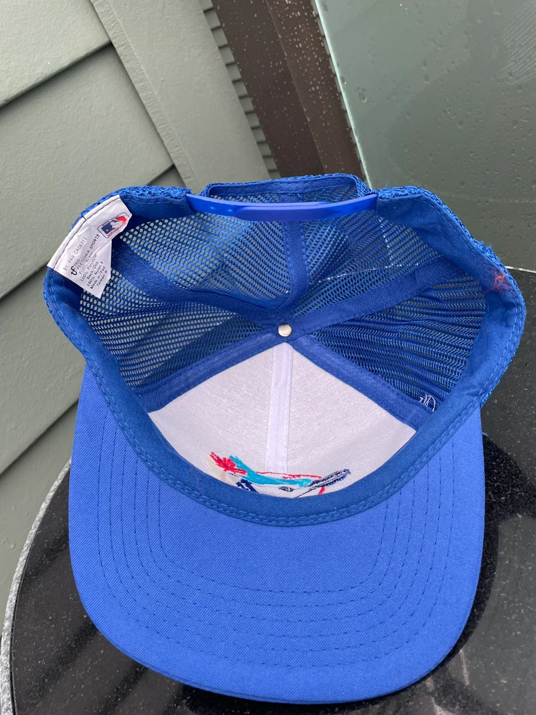 Vintage 80s Toronto Blue Jays  Sports Trucker Hat image indicator(7)