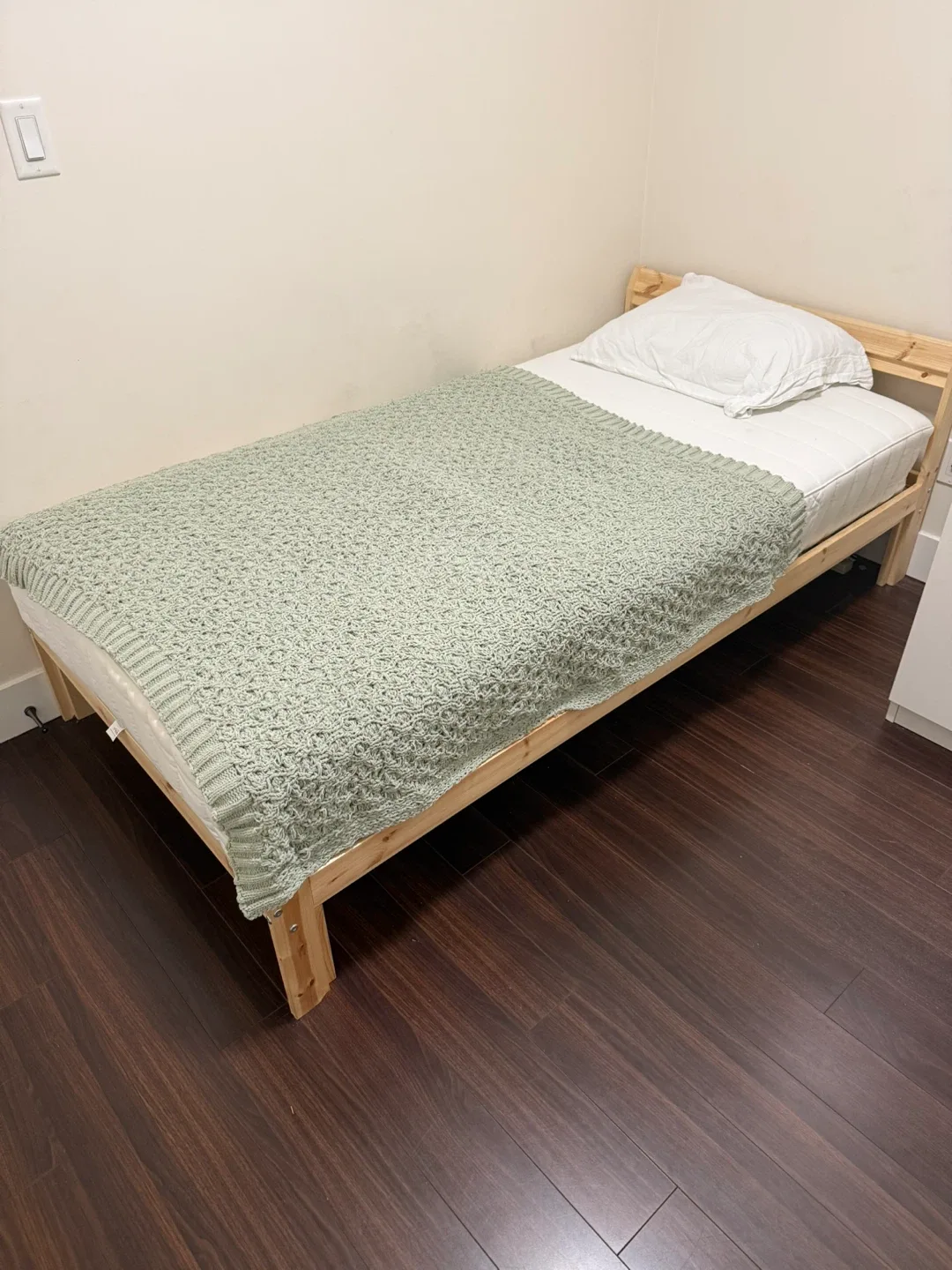 IKEA - Single Bed Frame with Mattress