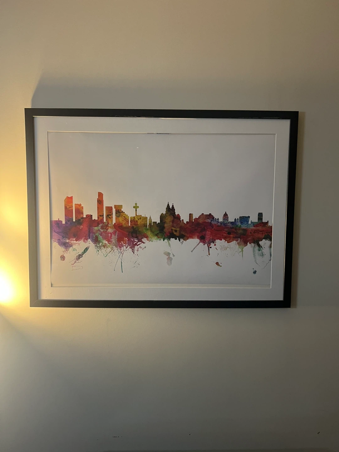Framed Watercolor Print