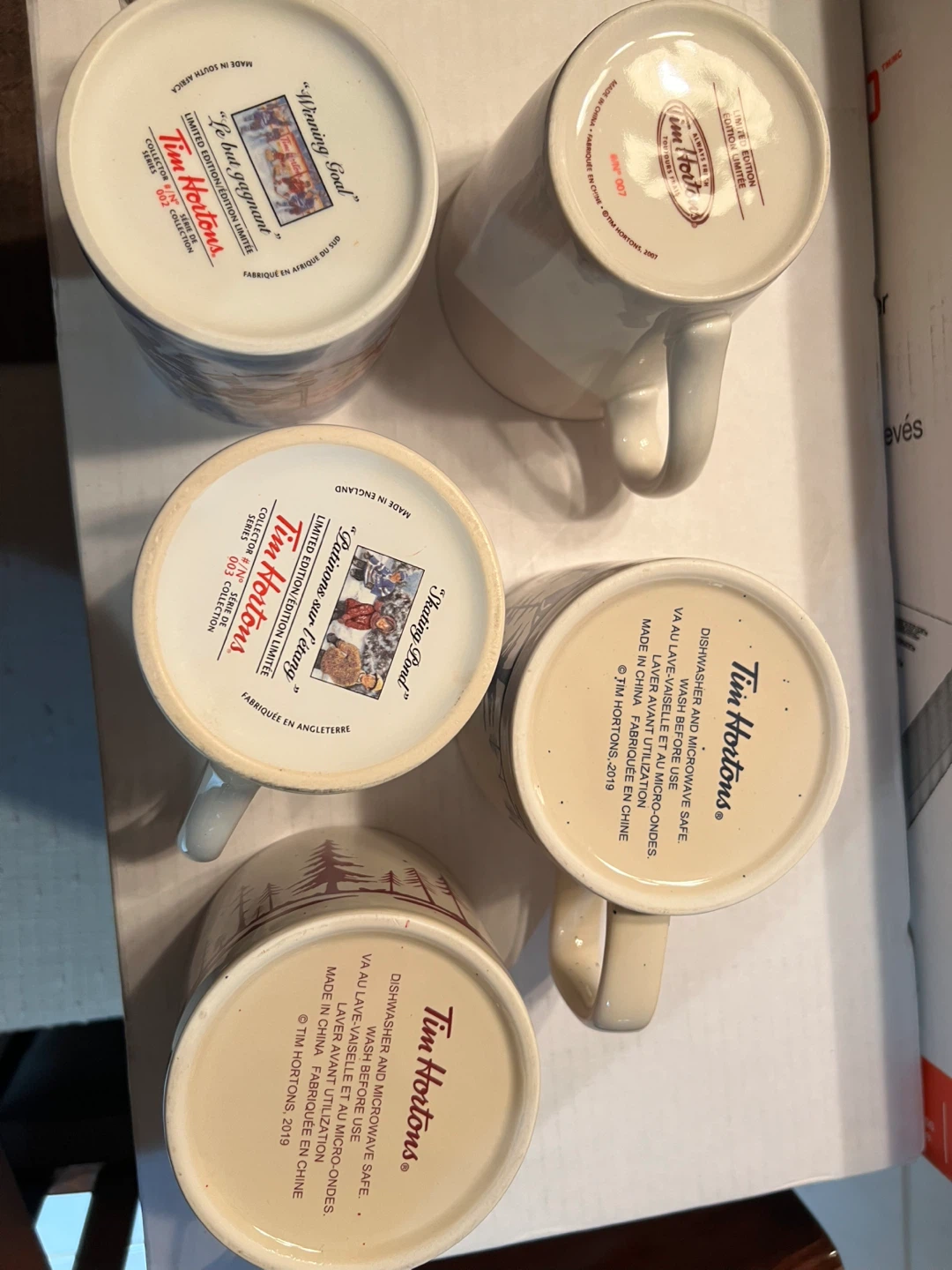 Tim Hortons collector mugs and more - photo 3