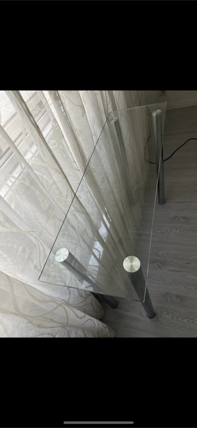 Glass TV Stand/ Console Table