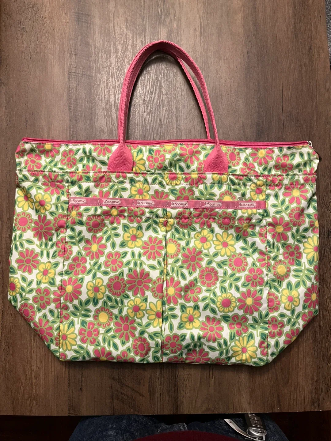 LeSportsac Floral Print Tote Bag image indicator(5)