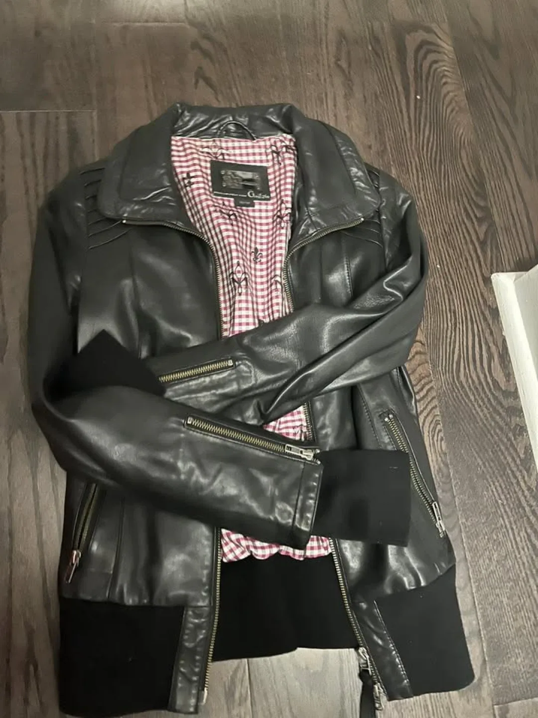 Aritzia Leather Jacket XS