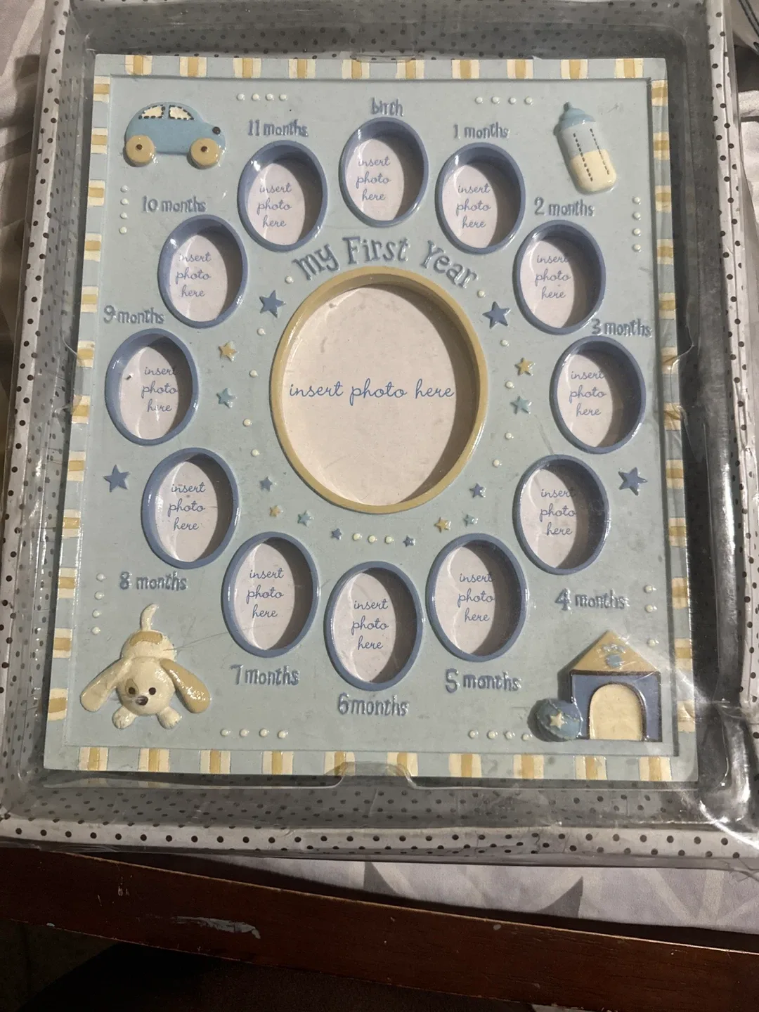 Baby's First Year Photo Frame