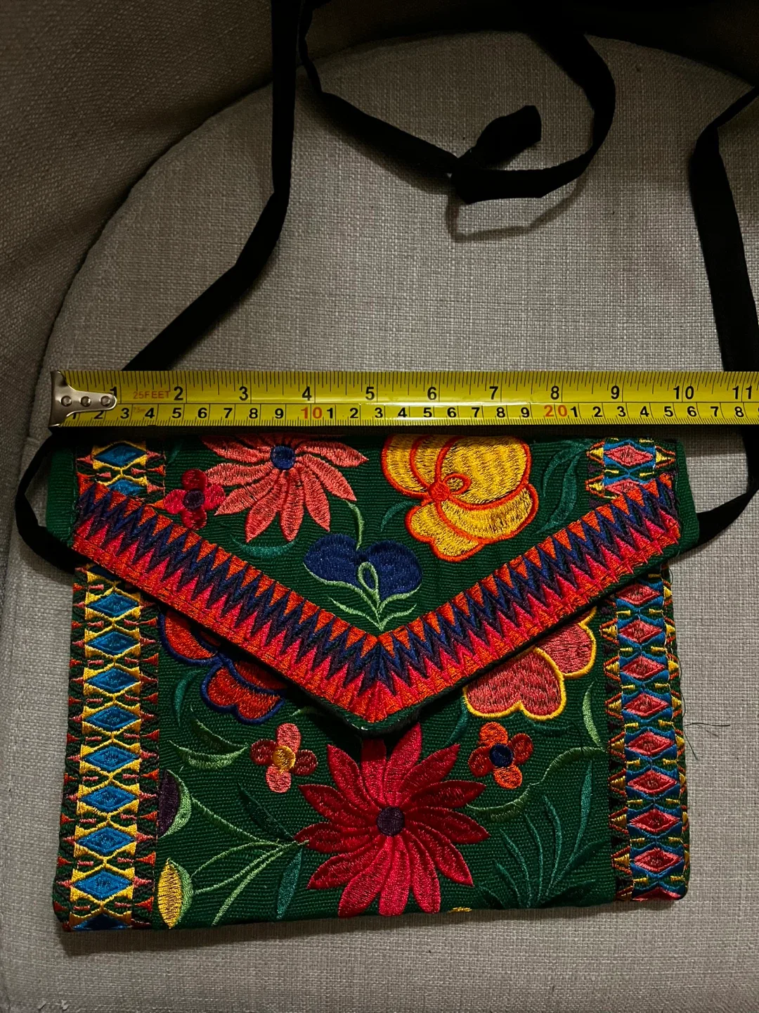 Mexican Embroidered Crossbody Bag image indicator(4)