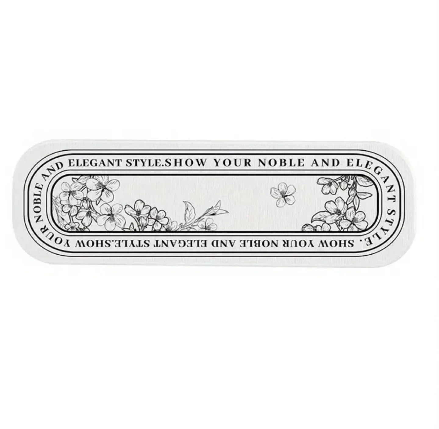 Elegant Floral Design Bathroom Mat image indicator(3)