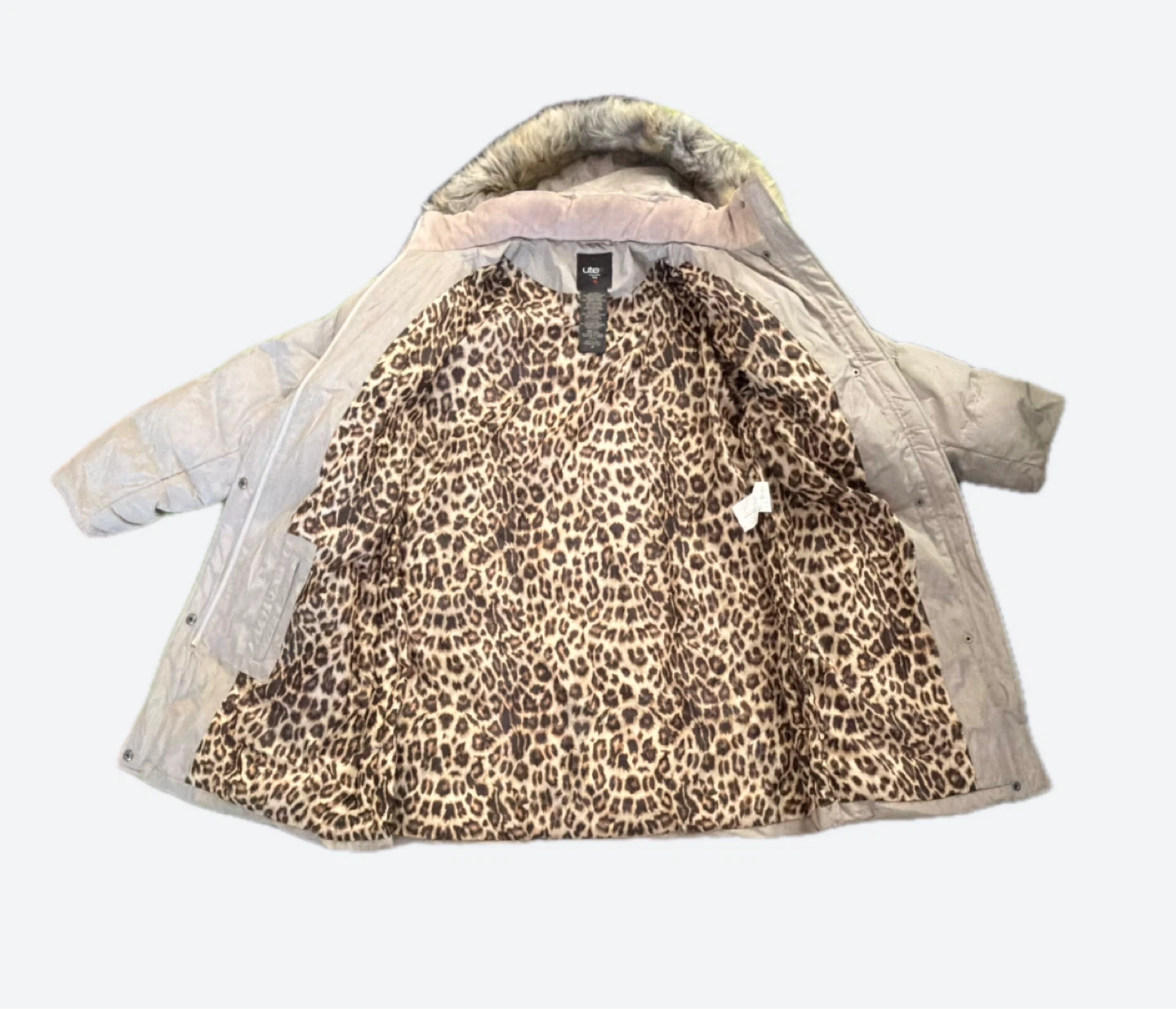 Utex Puffer Jacket with Faux Fur Hood - photo 3