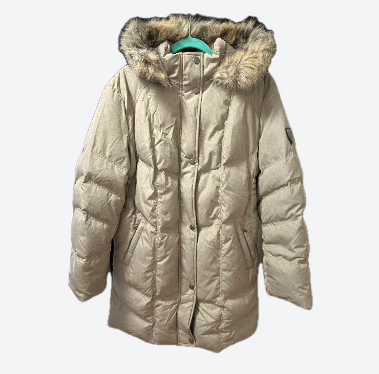 Utex Puffer Jacket with Faux Fur Hood - photo 5