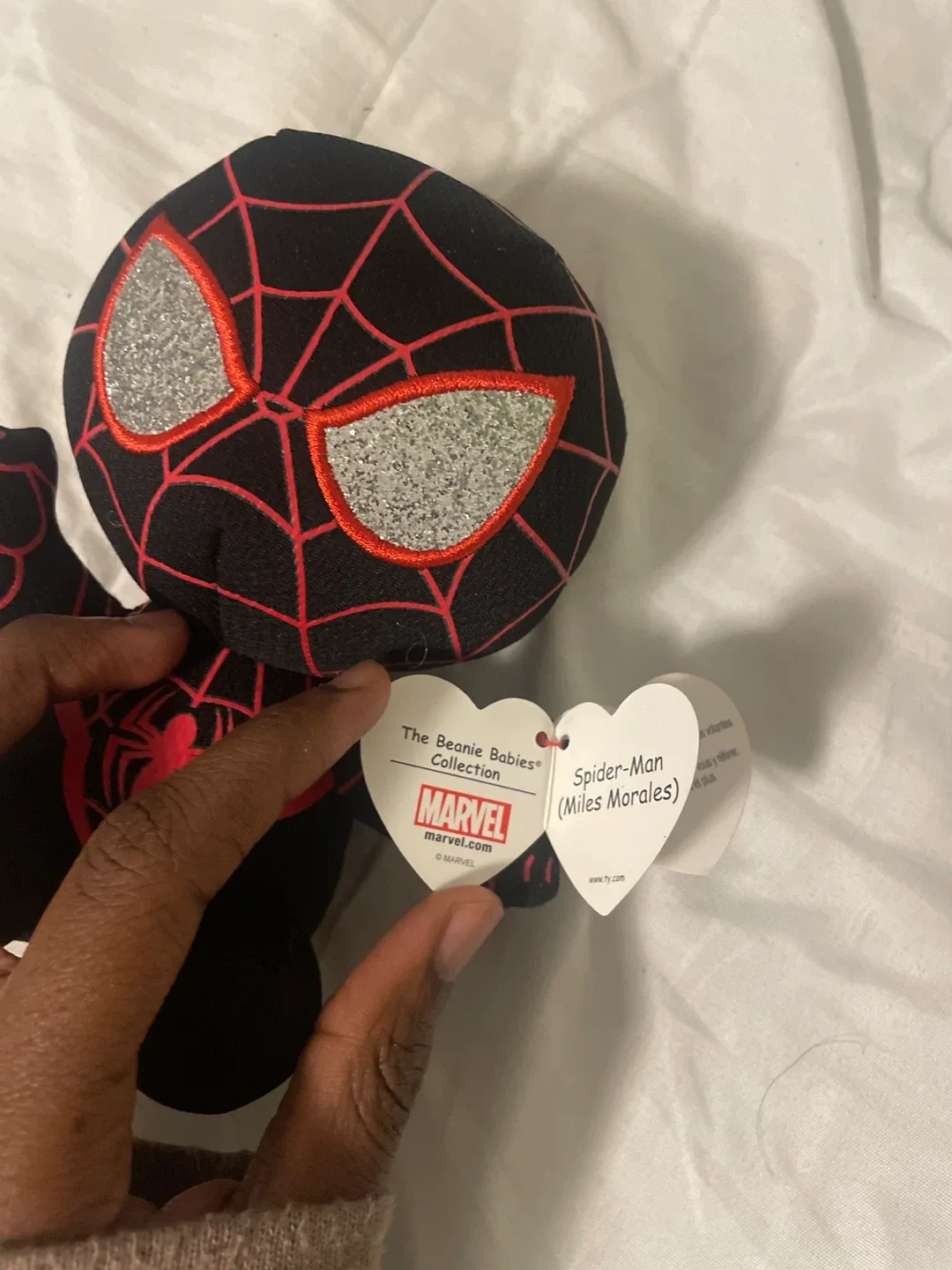 TY Beanie Babies Spider-Man Miles Morales Plush image indicator(2)