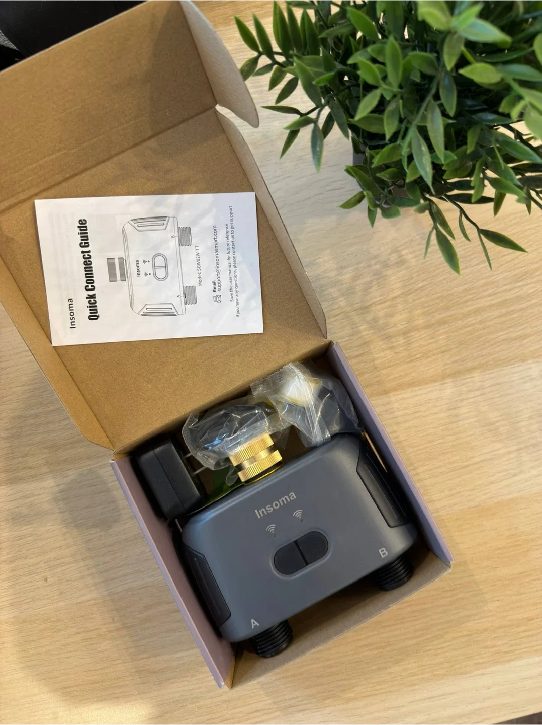 New Insoma Smart Water Timer - 2 Zones image indicator(2)