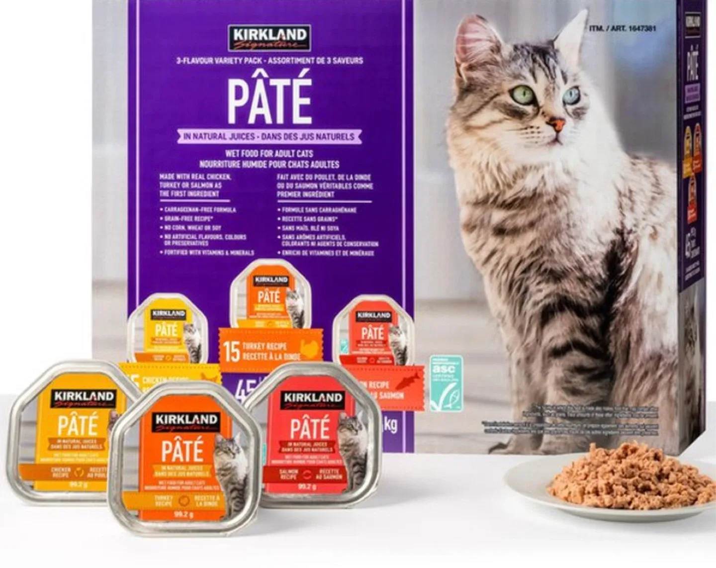 Kirkland Signature Pate Cat Food Variety Pack