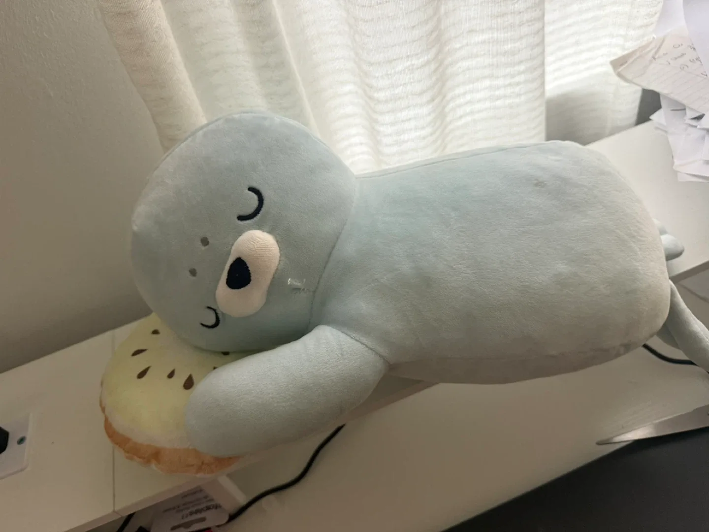Light Blue Seal Plush Toy