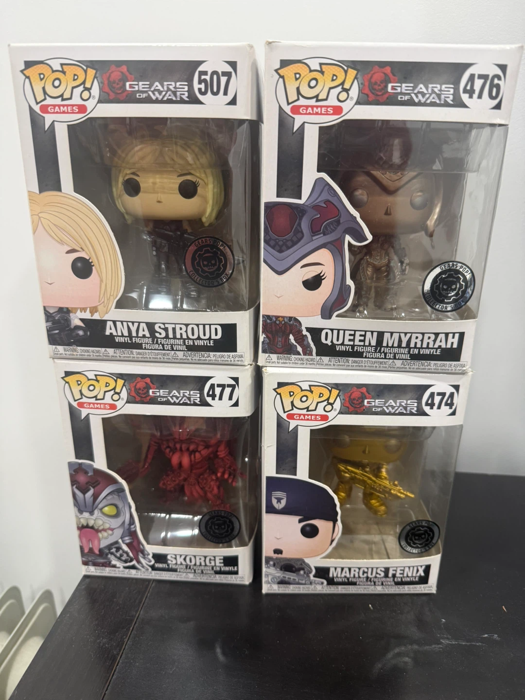 Funko Pop! Gears of War Figures (4)