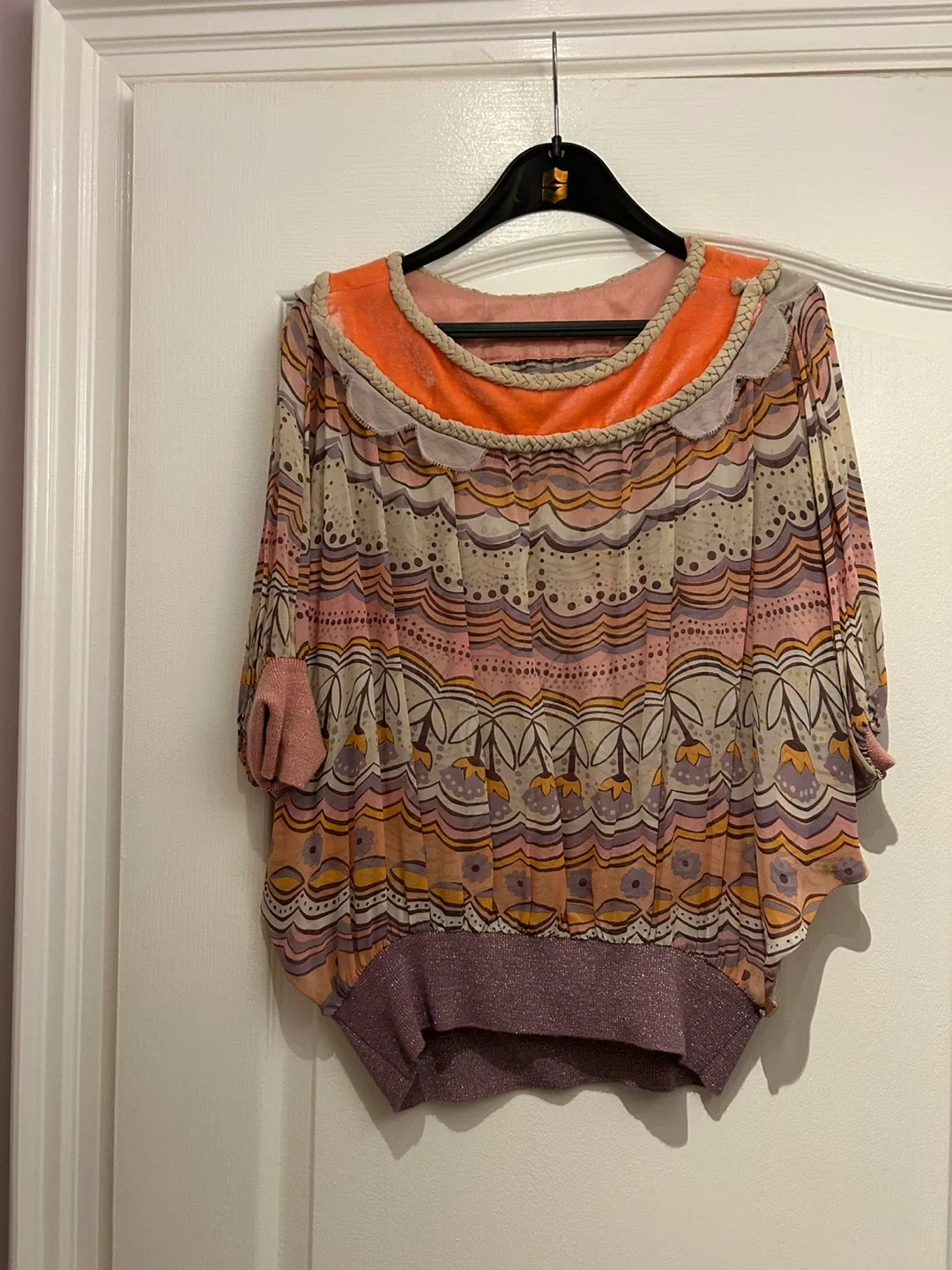 Boho Patterned Blouse