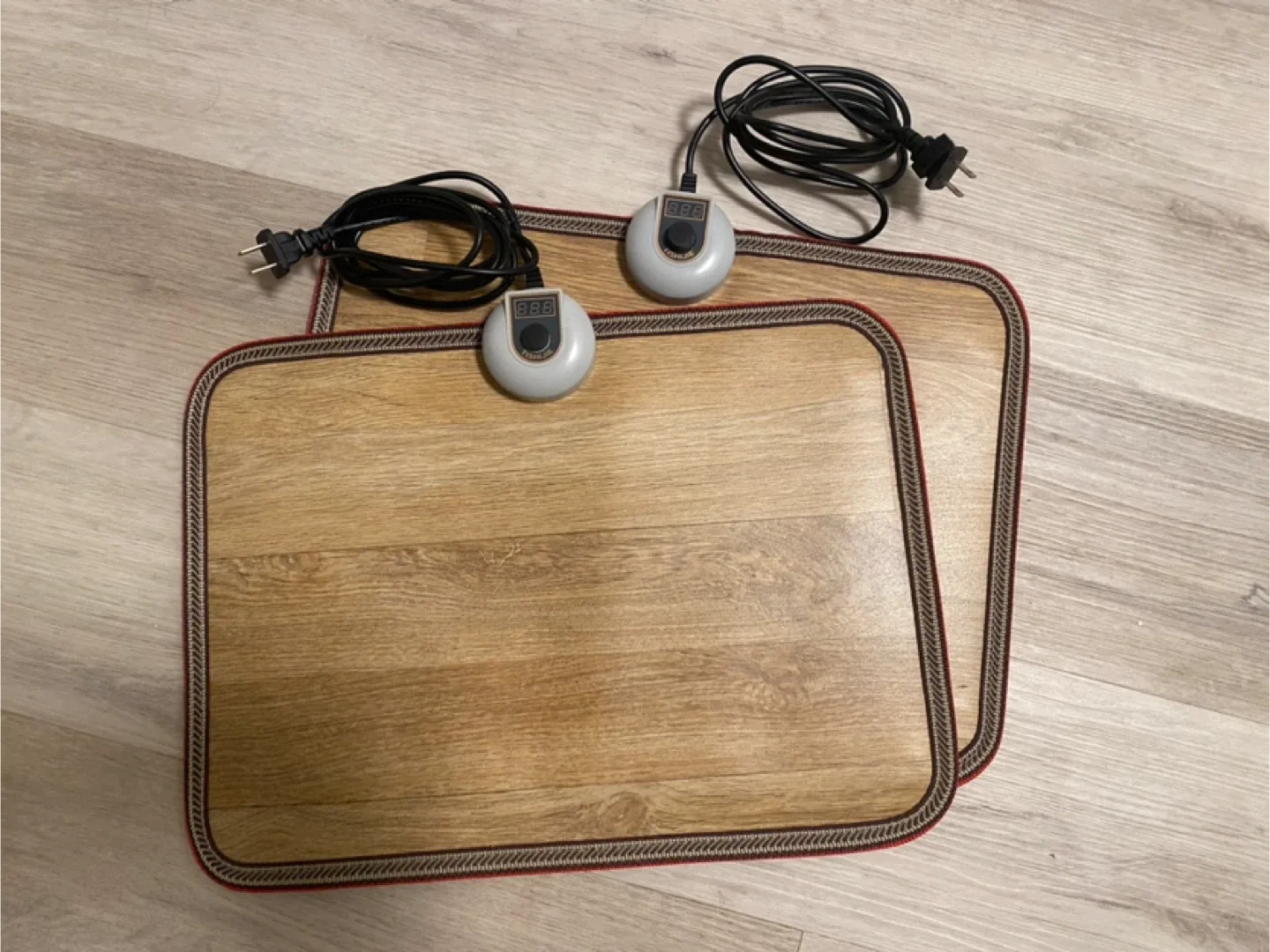 Feet warmer mats (set of 2)