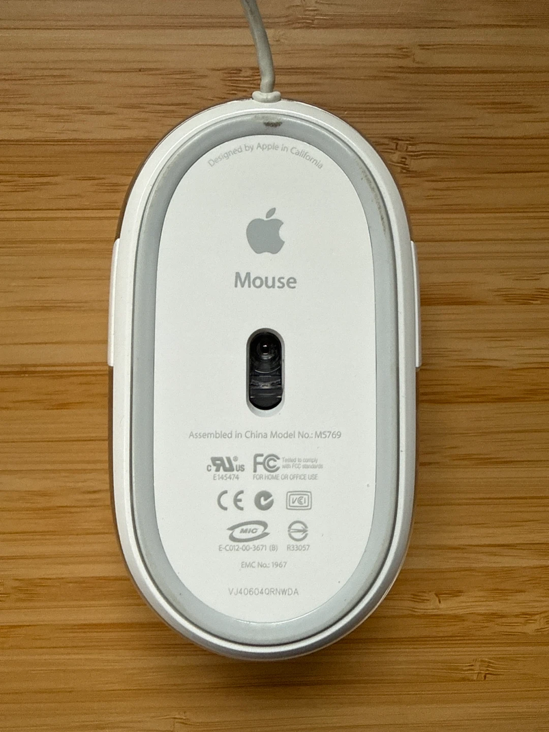 Apple USB Mouse M5769 - White - photo 2
