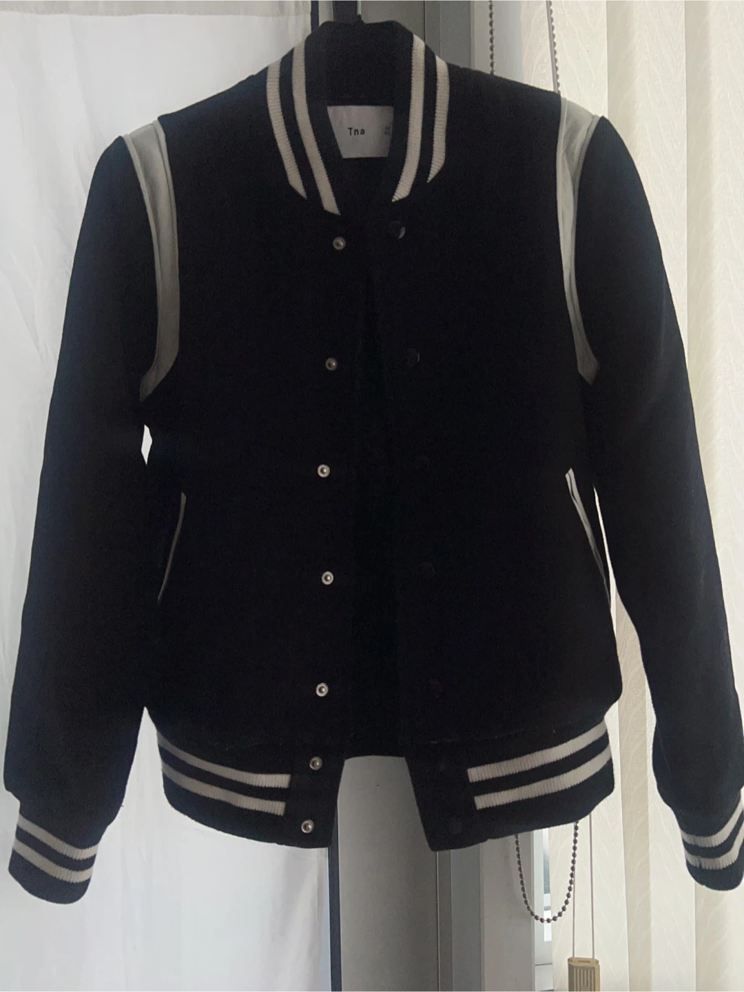 Tna Black Varsity Jacket