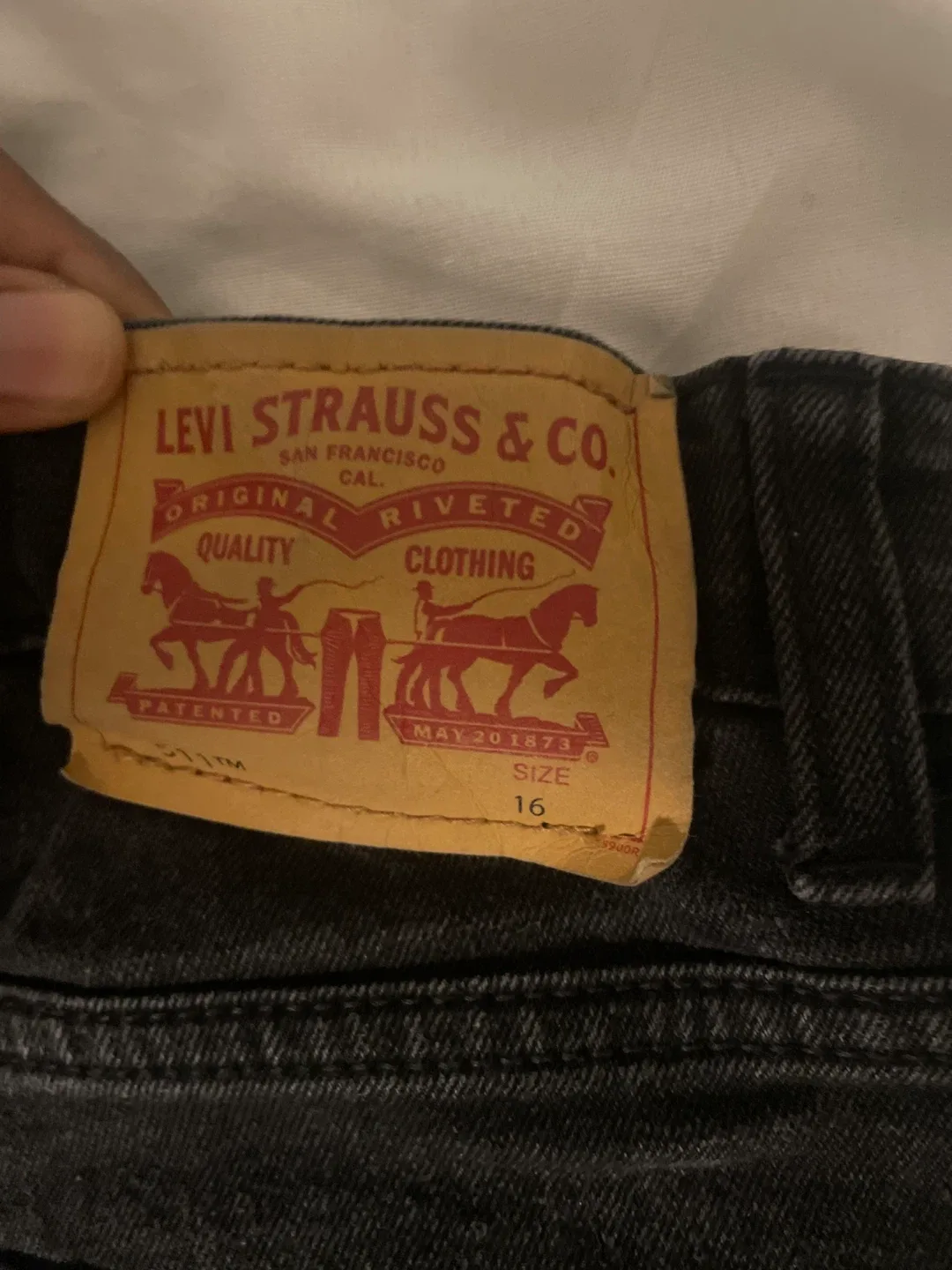 Levi Strauss & Co. 511 Jeans - Size 16 image indicator(2)