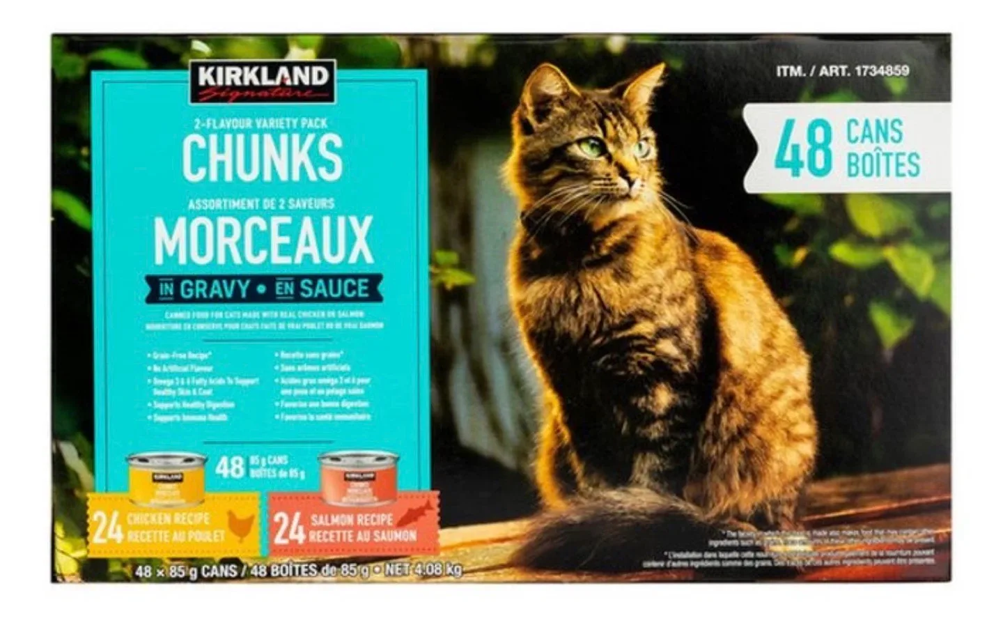Kirkland Signature Cat Food Chunks