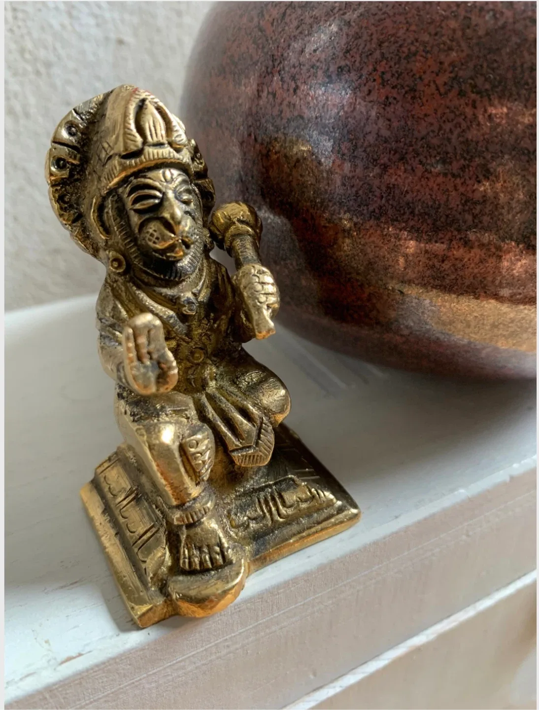 #🎁idea•Brass Hanuman Statue