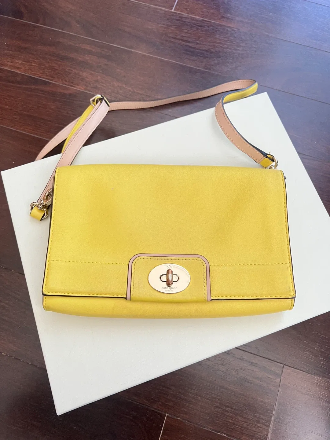 Kate Spade Yellow Crossbody Bag