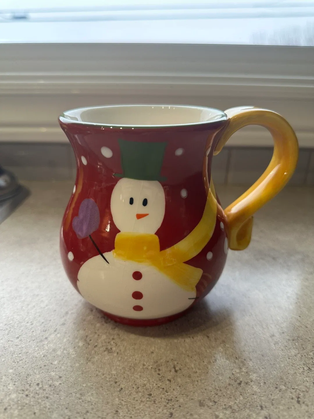 Hand Painted Christmas Mug