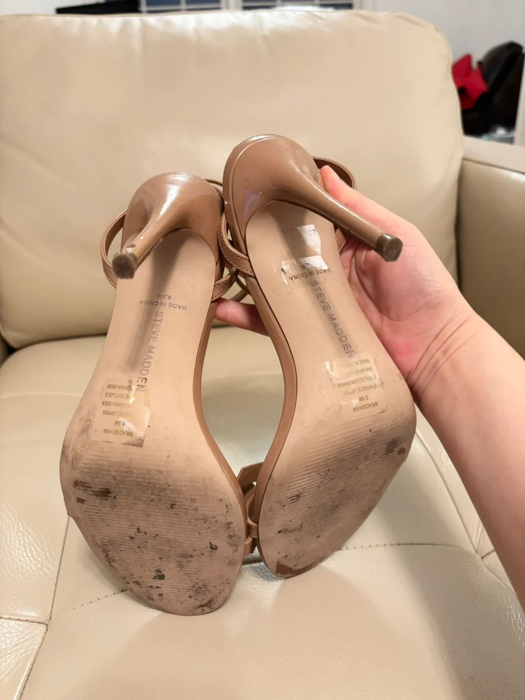 Steve Madden Bradshaw Heels, Size 8.5M image indicator(5)