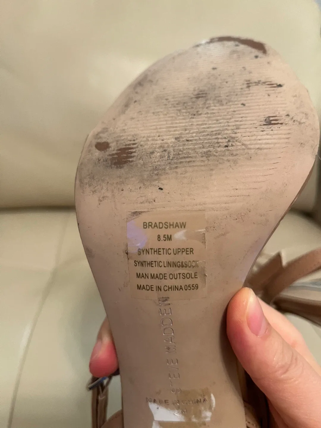 Steve Madden Bradshaw Heels, Size 8.5M image indicator(6)