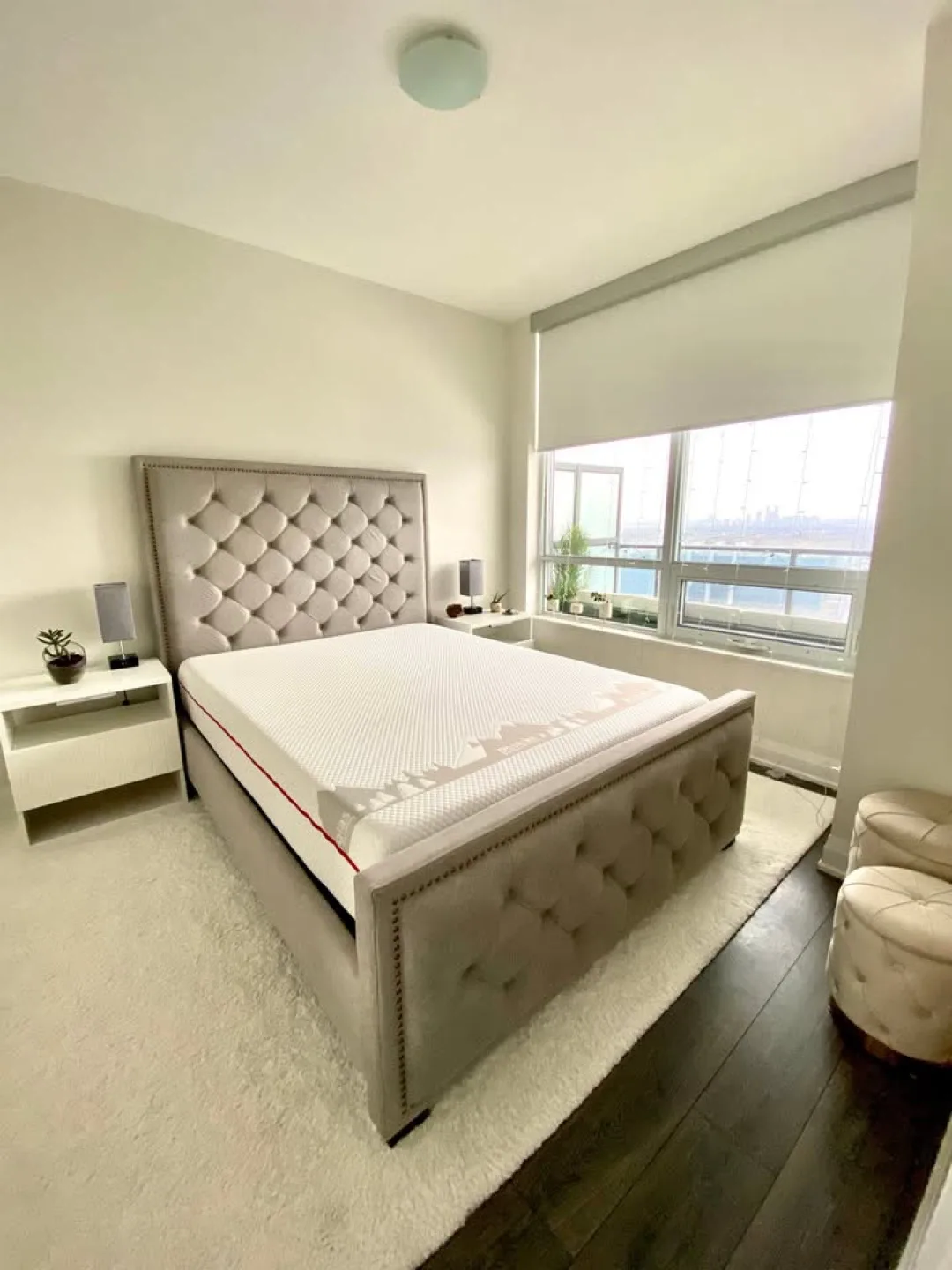 Upholstered Queen Bed Frame