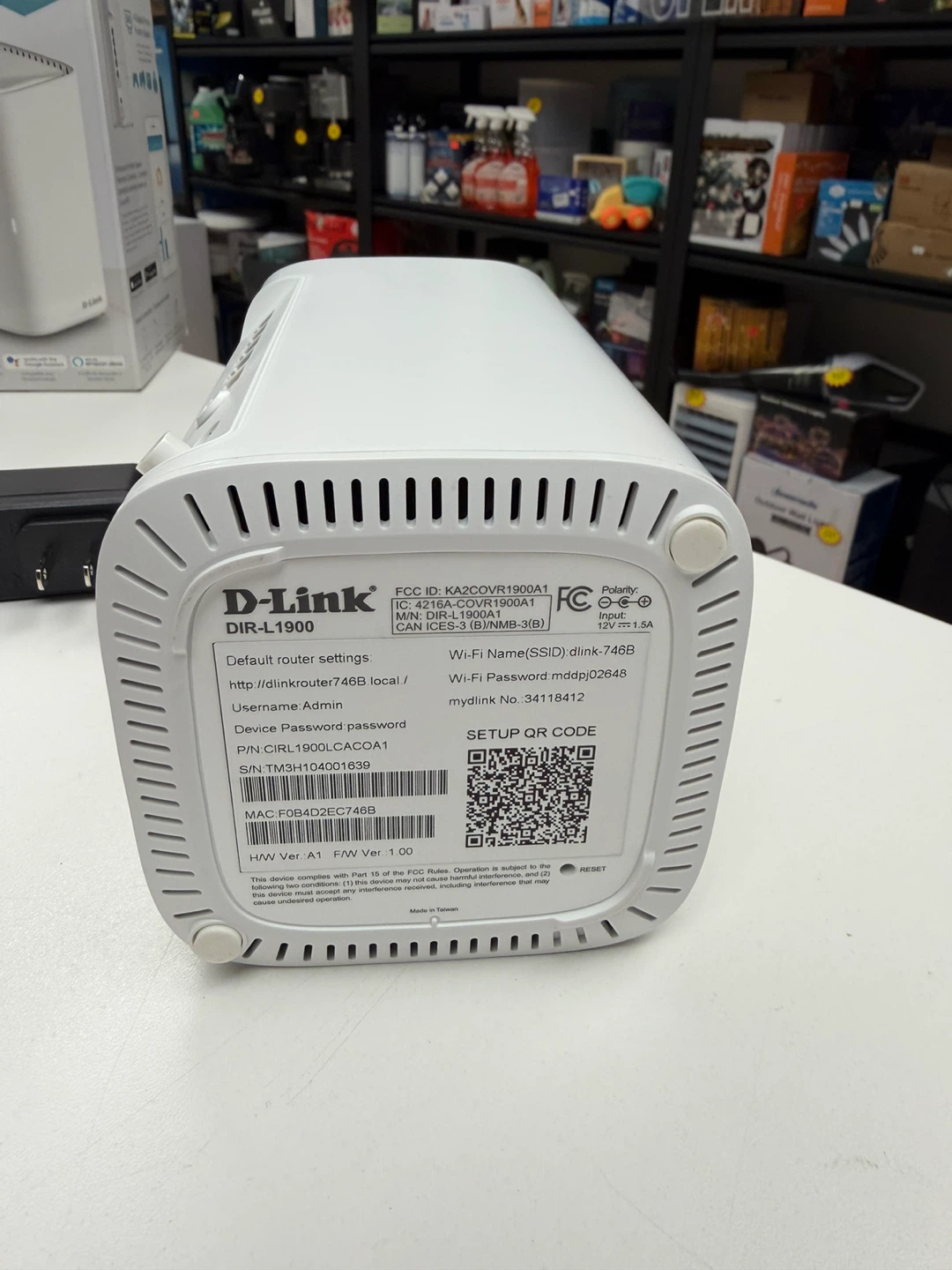 D-Link DIR-L1900 High-Performance Mesh WiFi Router - photo 3
