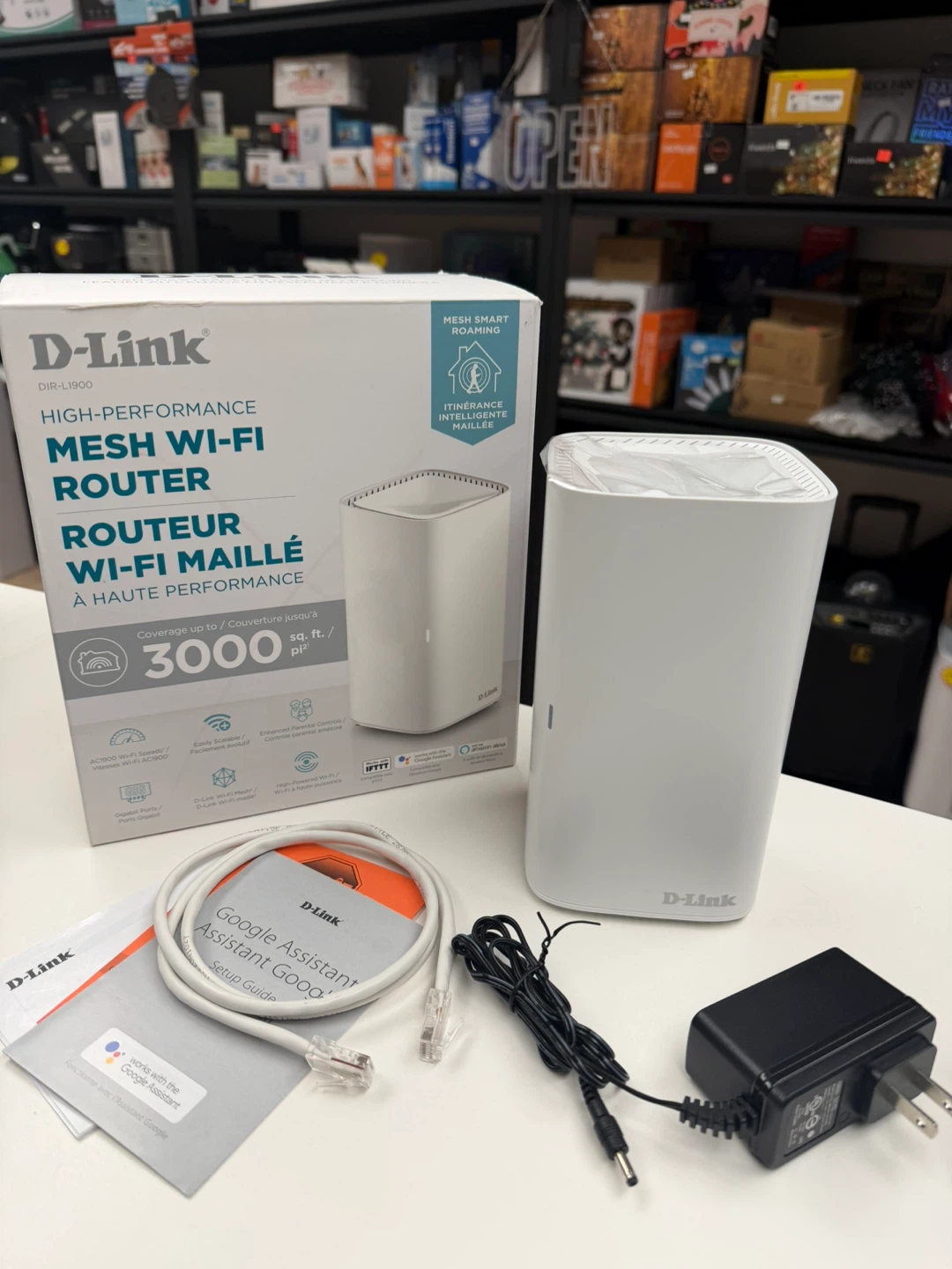 D-Link DIR-L1900 High-Performance Mesh WiFi Router