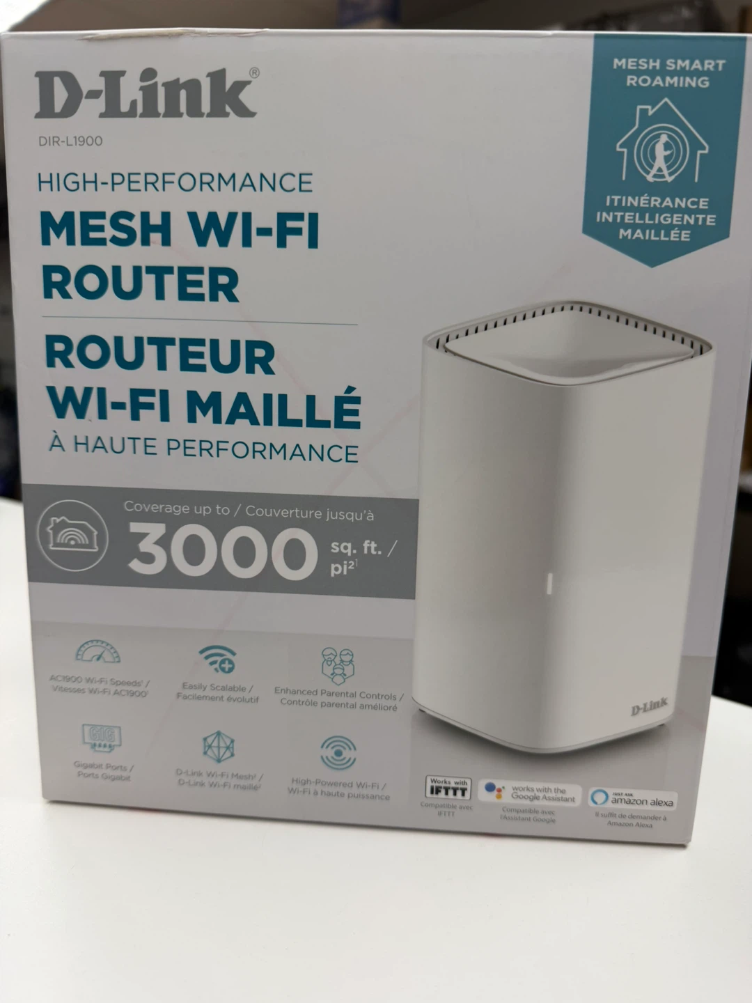 D-Link DIR-L1900 High-Performance Mesh WiFi Router - photo 4