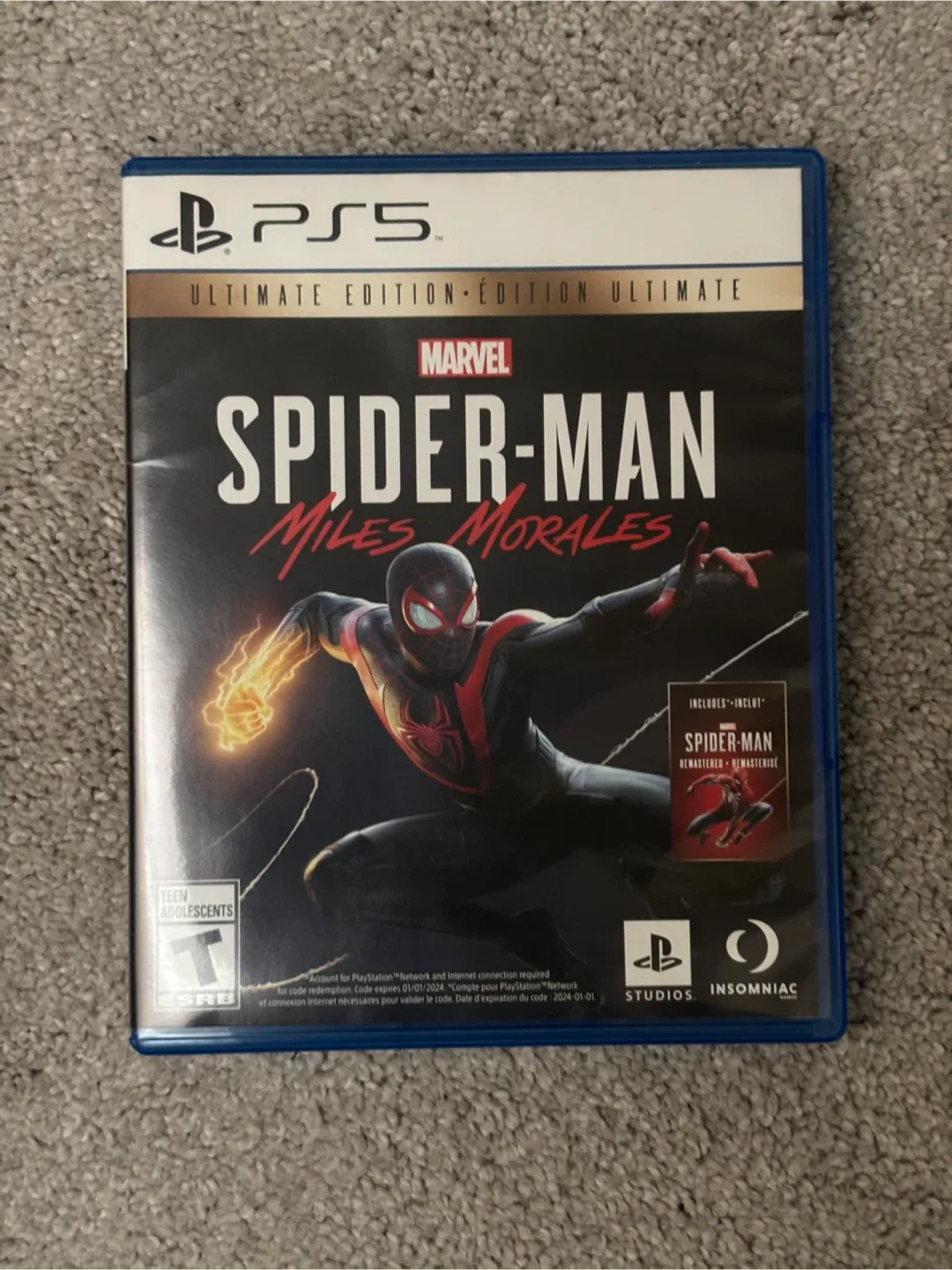 Marvel Spider-Man Miles Morales Ultimate Edition PS5