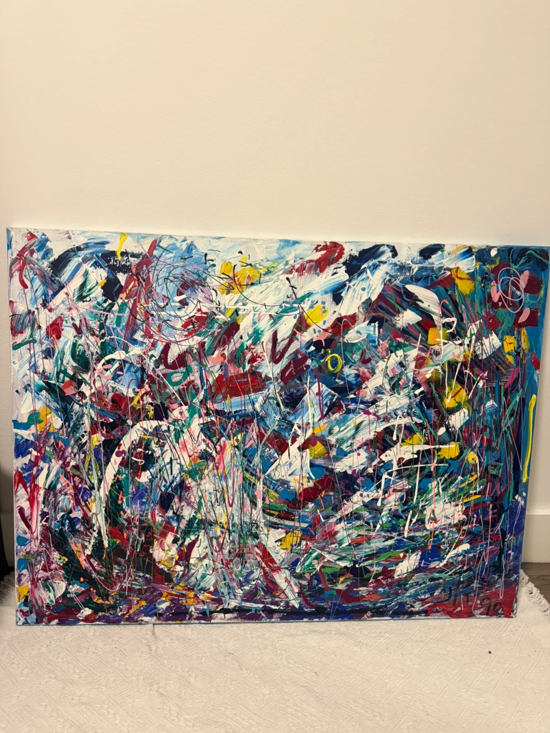 Jess Kelly Abstract Art 40x30