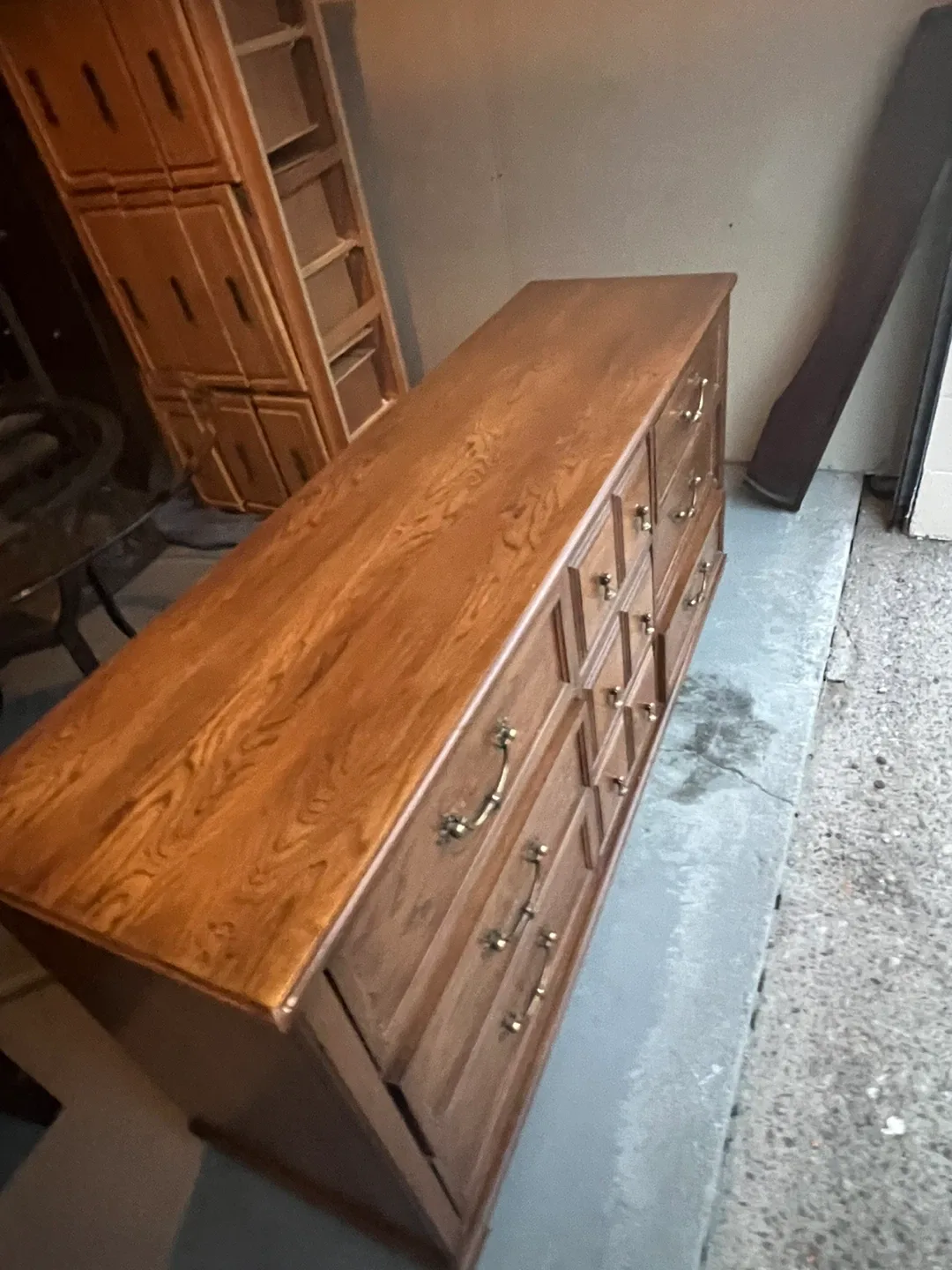 Free delivery used Wooden Dresser with 9 Drawers image indicator(3)