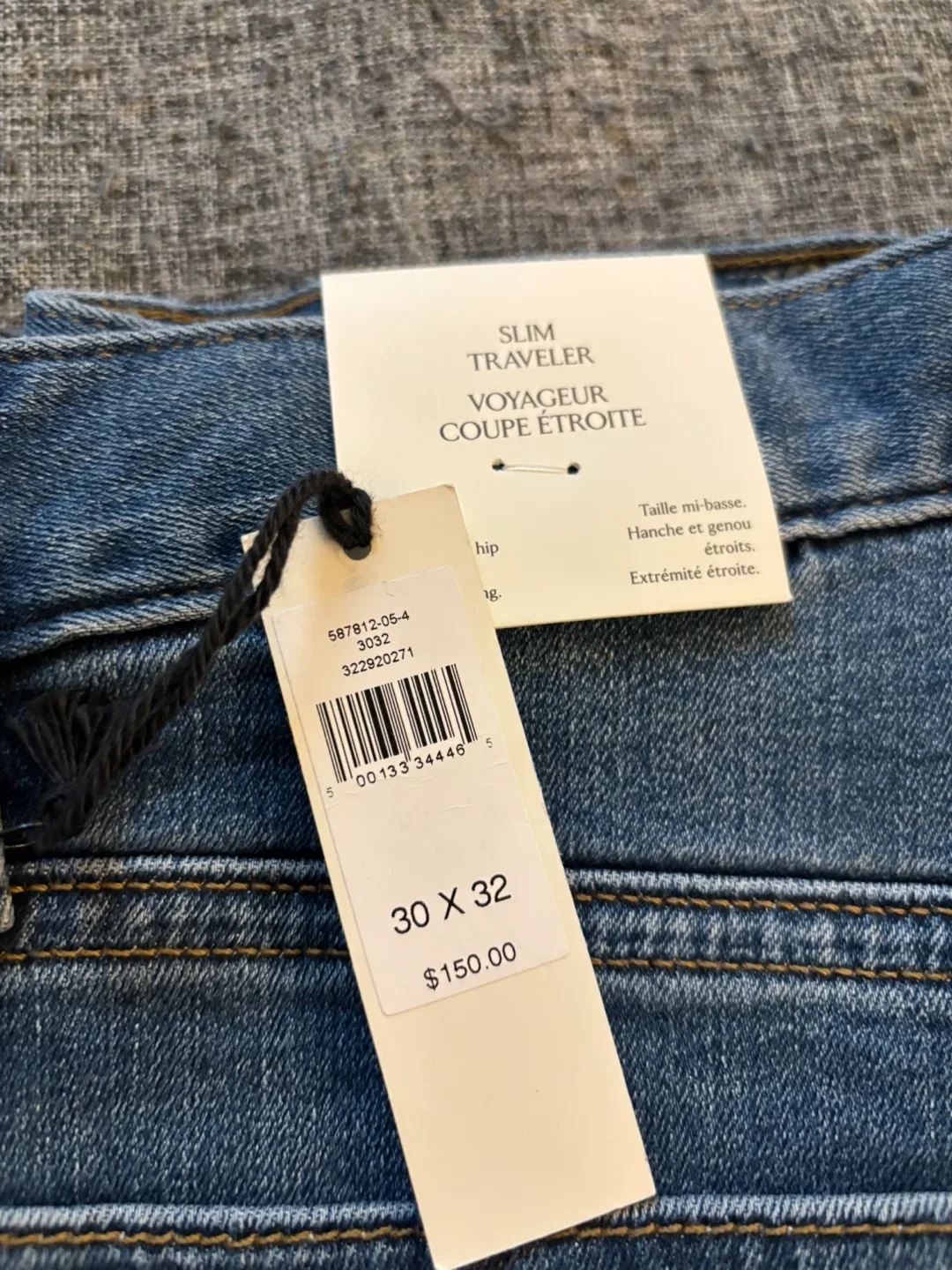 New Slim Traveler Jeans - 30x32