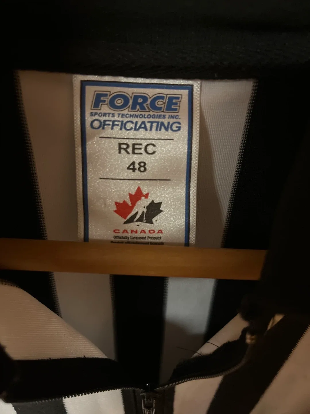 Force Officiating Hockey Referee Shirt & Pants Set image indicator(2)