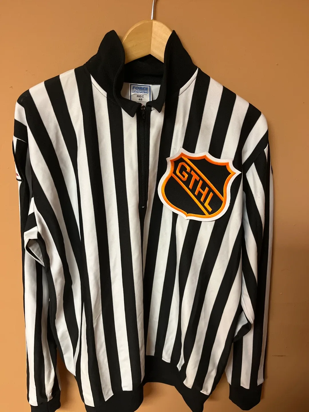 Force Officiating Hockey Referee Shirt & Pants Set
