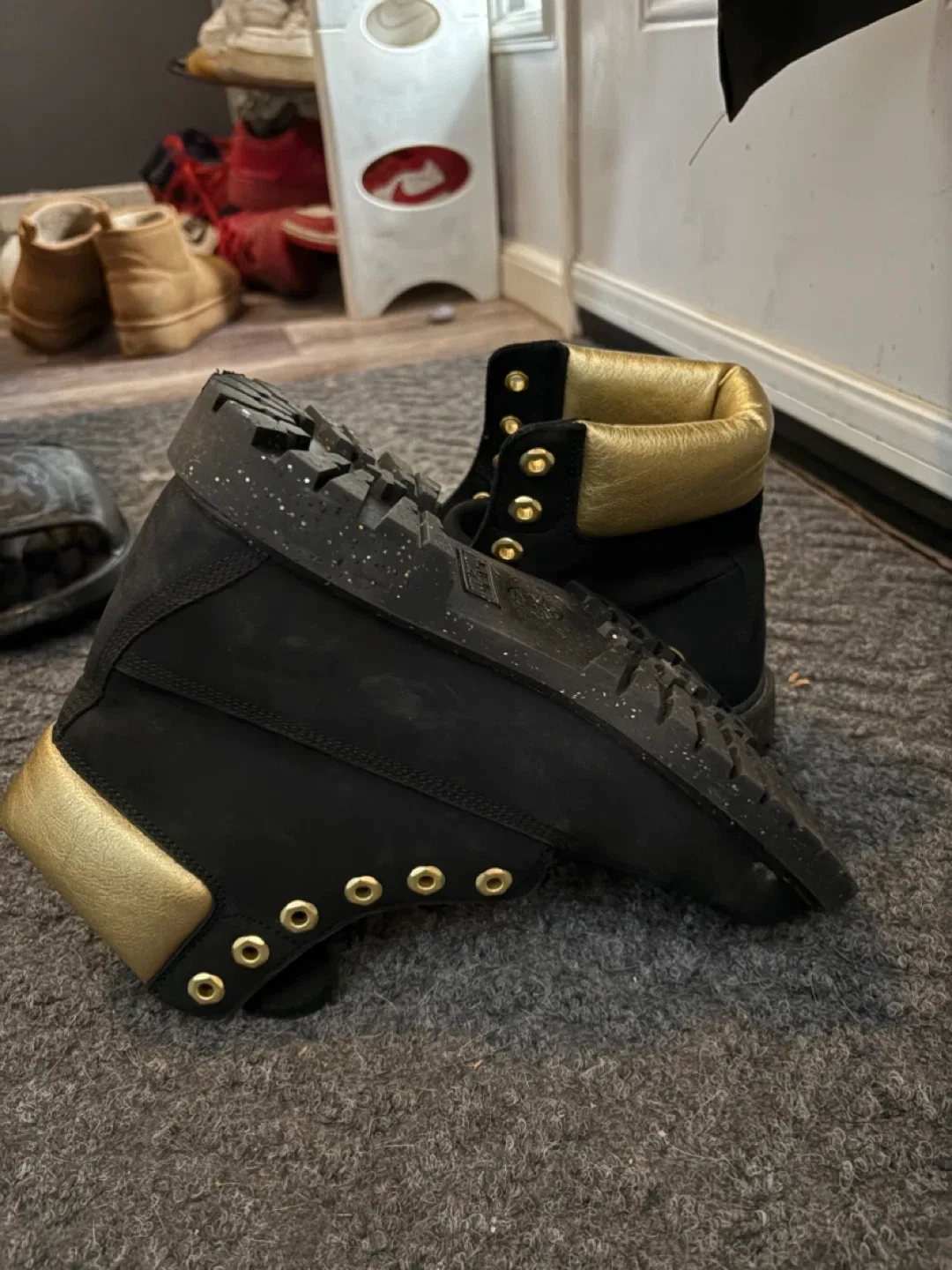 Timberland Black & Gold Boots image indicator(3)